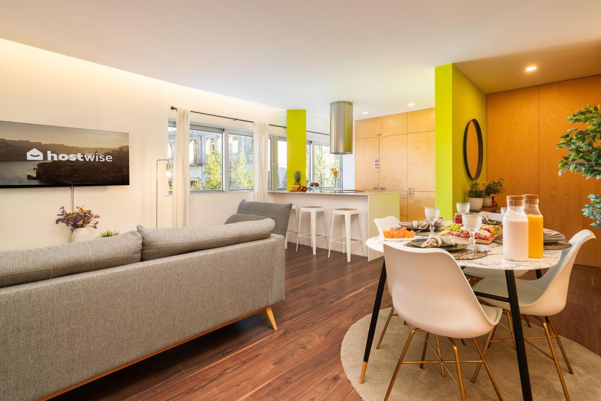 Apartamento Host Wise - Restful Minimalist Flat - Balcony *